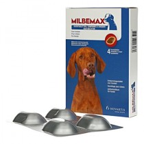 Milbemax grote hond smakelijk 4 tabletten